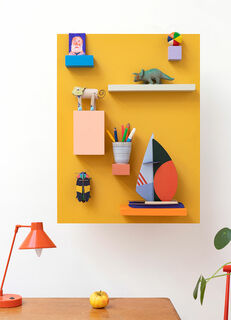 Wandorganizer "Mondriaan Yellow" von Atelier Toit