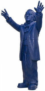 Skulptur "Richard Wagner", unsignierte Version nachtblau