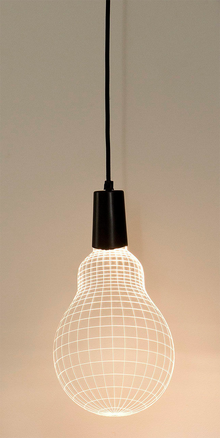 LED-Pendelleuchte "Bulb" von Studio Cheha