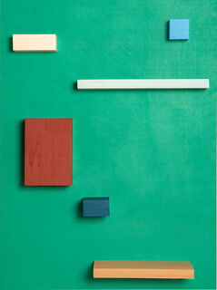 Wandorganizer "Mondriaan Green" von Atelier Toit