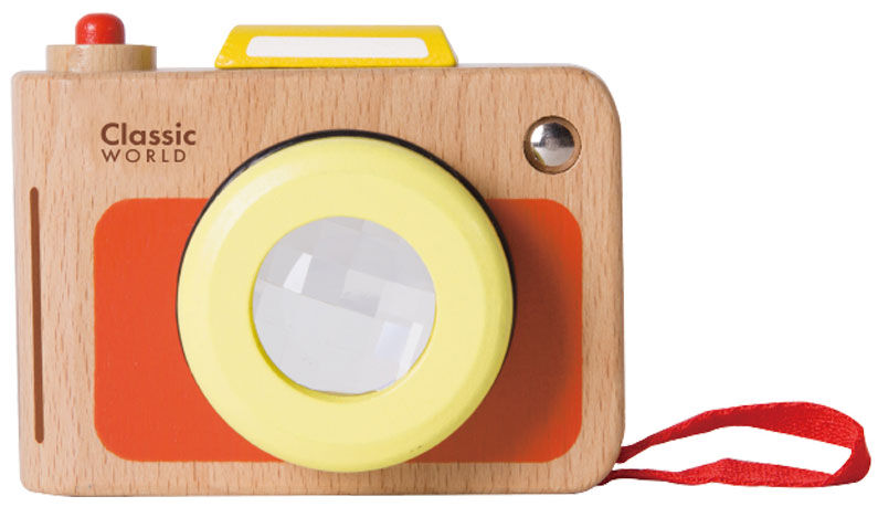 Holzspielzeug "Kamera" (für Kinder ab 10 Monaten) von Kid's Concept