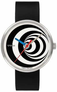 Armbanduhr "Excentric" im Bauhaus-Stil
