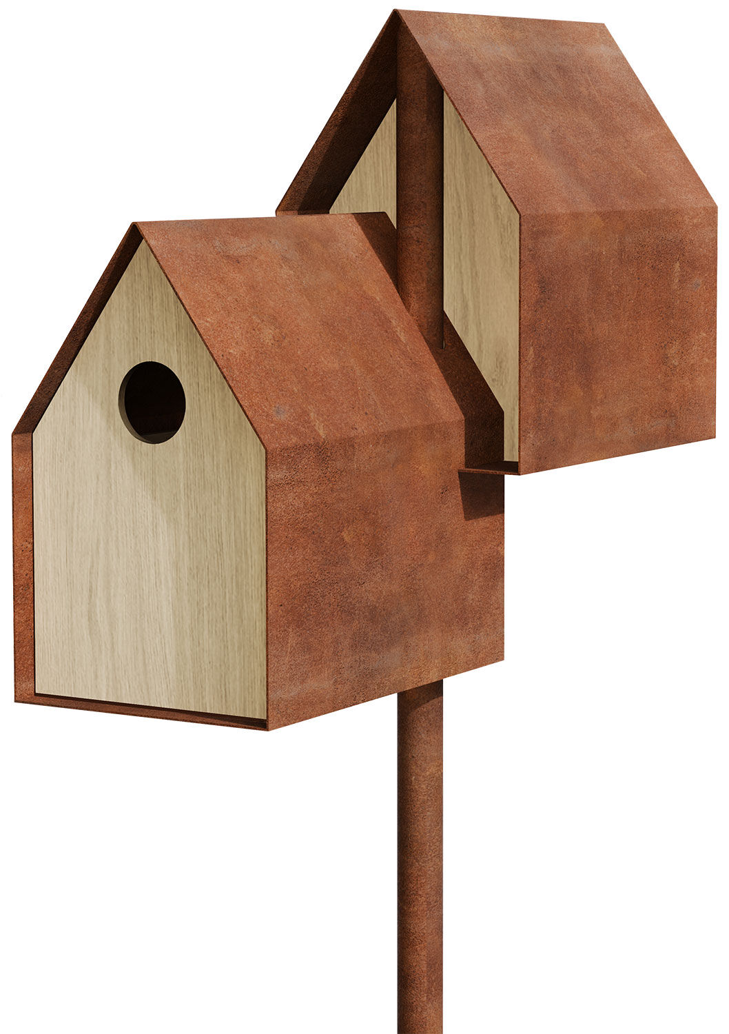 Vogelhaus "Noaste Naber", Version stehend von Frederik Roijé Design