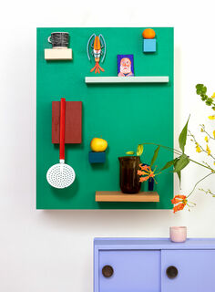 Wandorganizer "Mondriaan Green" von Atelier Toit