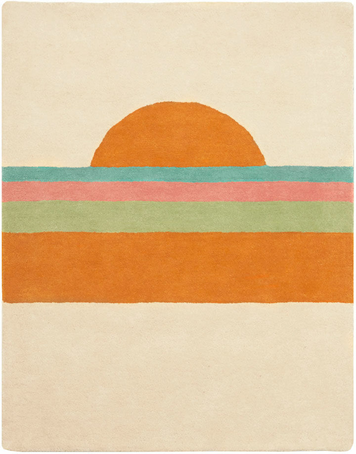 Teppich "Sunset" (120 x 170 cm) von Bleuu-Studio