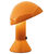 LED-Tischleuchte "Elmetto", Version in Orange - Design Elio Martinelli