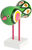 Deko-Objekt "Birds 1967 (Friedenstaube 2)", Holz - Design Lisa Larson