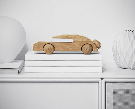 Automobil "Sedan", Holz von Kay Bojesen