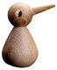 Holzfigur "Vogel naturfarben" (klein, Höhe 7,5 cm) - Design Christian Vedel von ArchitectMade