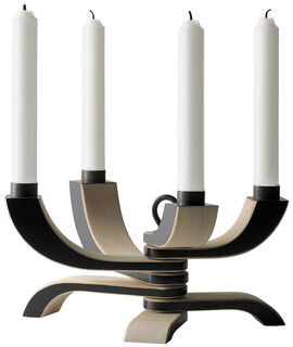 4-armiger Kerzenhalter "Nordic Light" (flexibel, ohne Kerzen), schwarze Version