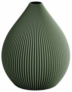 Vase "Balloon - Forest Green", große Version von Recozy