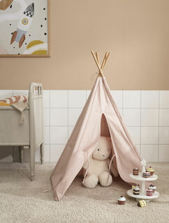Kinderzelt "Tipi Mini rosa" (ohne Deko, für Kinder ab 3 Jahren) von Kid's Concept