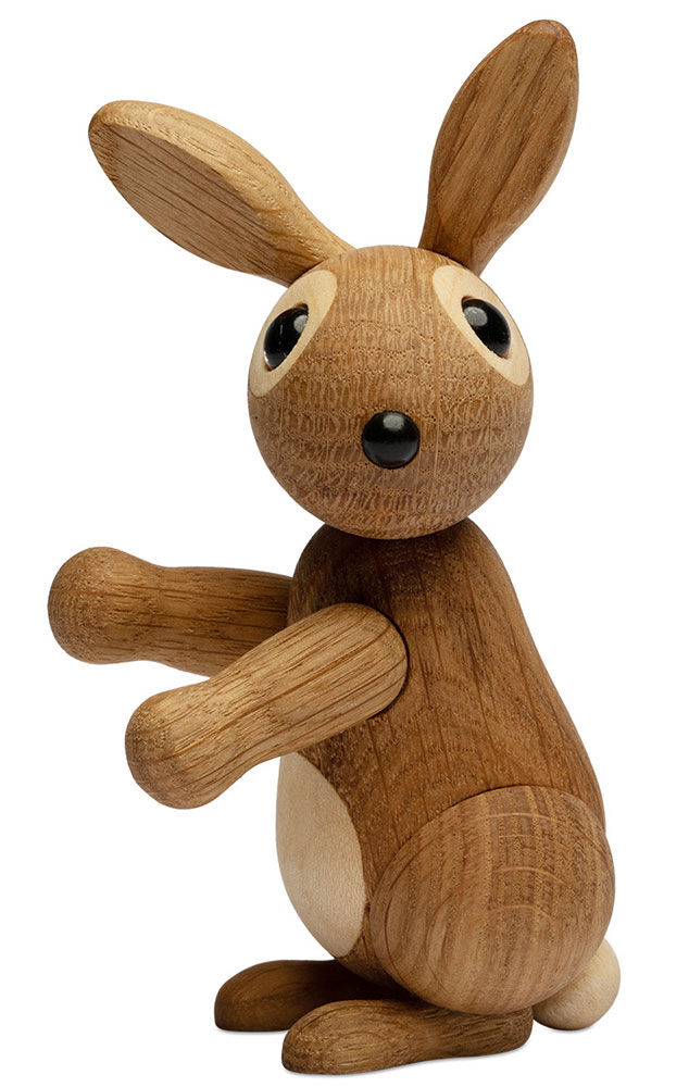 Holzfigur "Hase Bounce" von Spring Copenhagen