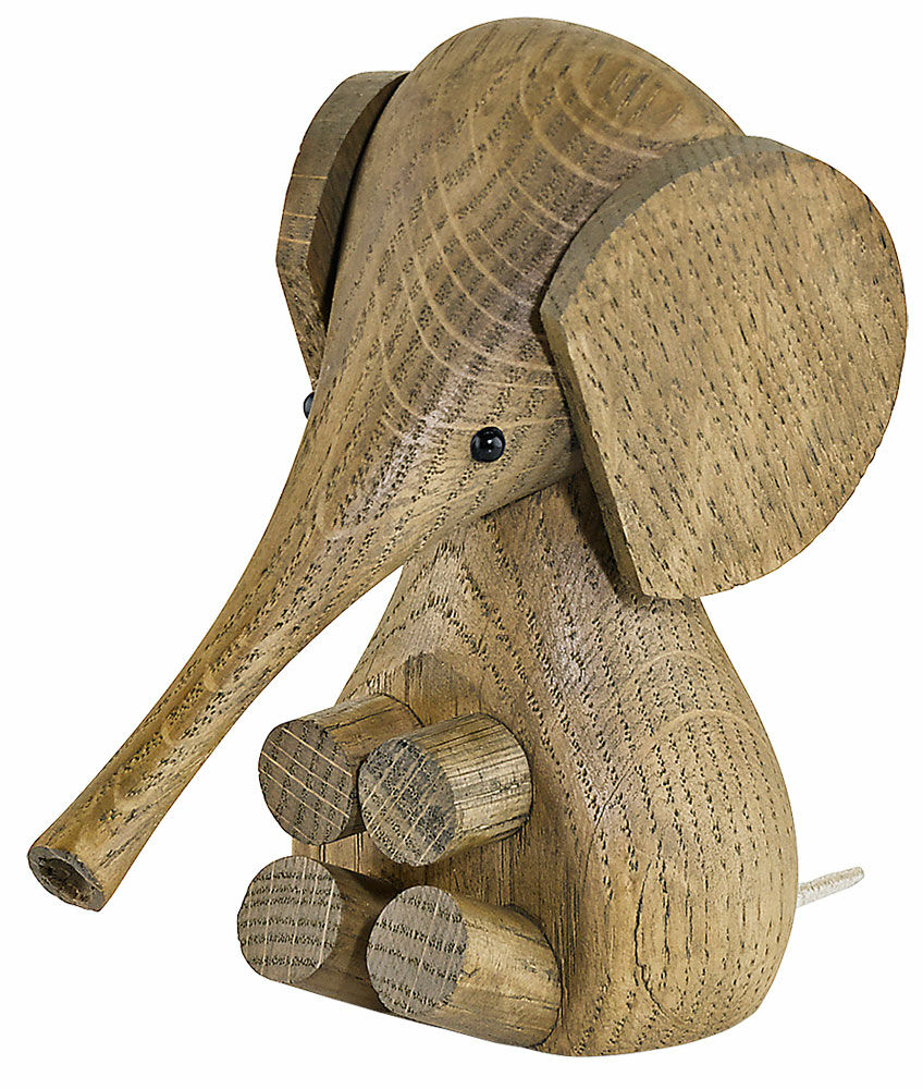 Holzfigur "Elefant Otto" von Lucie Kaas Design