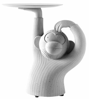 Beistelltisch "Monkey Table grau" (In- und Outdoor), Beton - Design Jaime Hayon