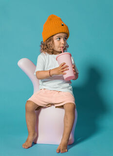 Hocker "Whale Chair" (für Kinder ab 4 Jahren), rosafarbene Version von Werkwaardig