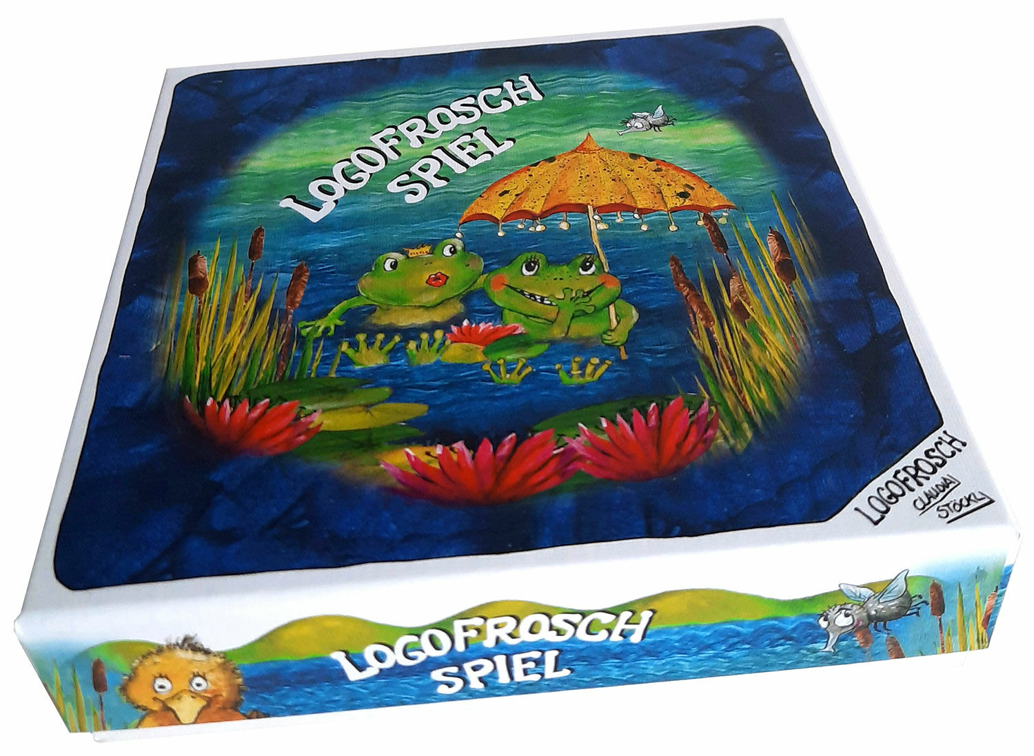 Karten-/Brettspiel "Logofrosch-Spiel" (für Kinder ab 4 Jahren) von Logofrosch