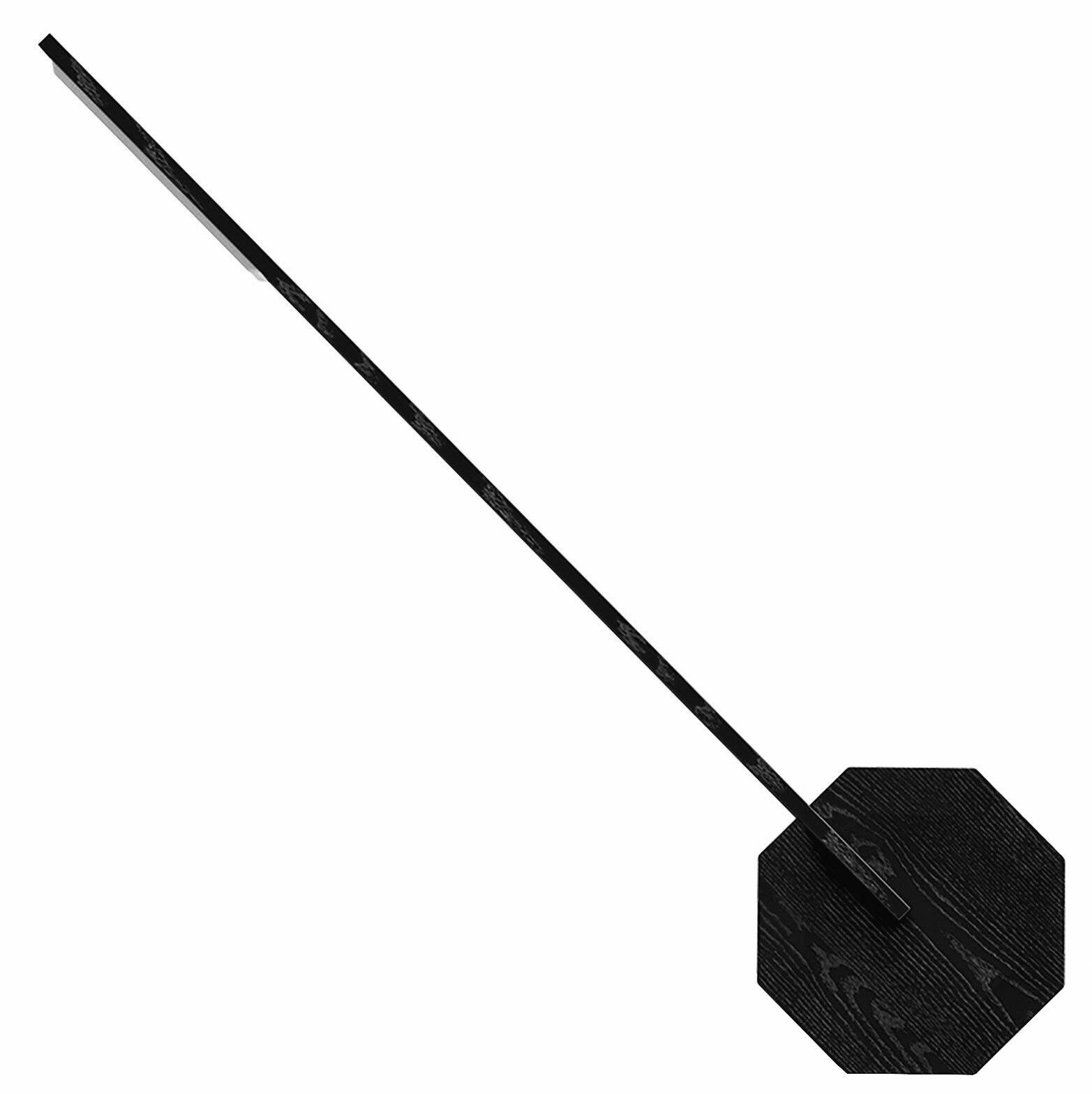 Kabellose LED-Schreibtischlampe "Octagon One", schwarze Version von Gingko